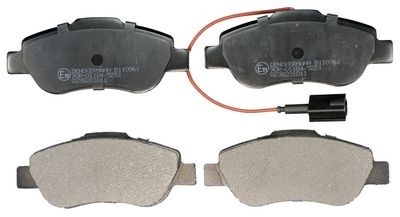 DENCKERMANN B110961 Bremsbeläge Vorderachse