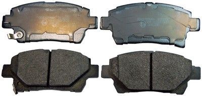 DENCKERMANN B111000: Plaquettes de frein Essieu avant