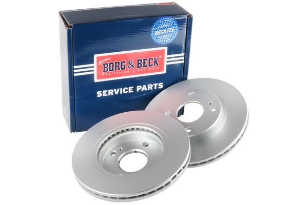 BORG & BECK BBD4638: Bremsscheibe Ø: 257mm, Belüftet, Ø: 257mm, beschichtet