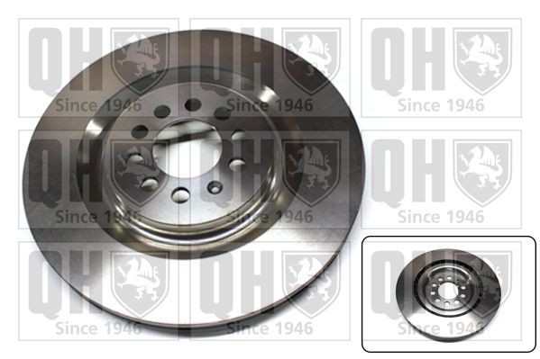 QUINTON HAZELL BDC5904: Piduriketas Ø: 323mm, õhutusega, Ø: 323mm