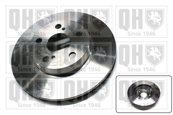 QUINTON HAZELL BDC5922: Piduriketas Ø: 255mm, õhutusega, Ø: 255mm