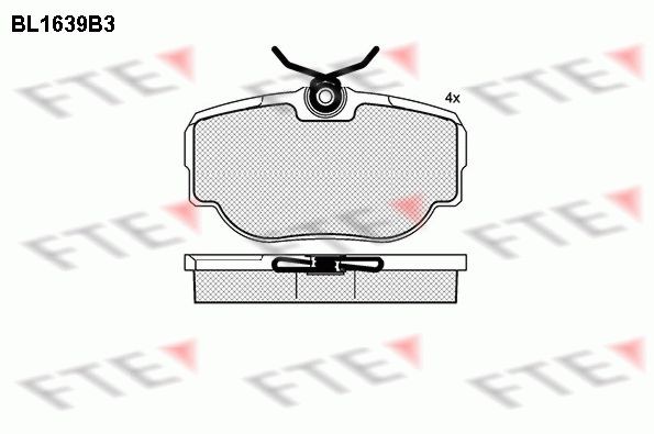FTE BL1639B3: Piduriklotsid
