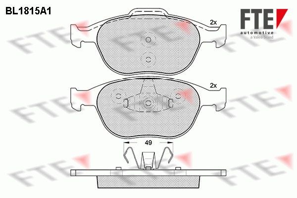 FTE BL1815A1: Piduriklotsid