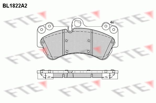 FTE BL1822A2: Piduriklotsid