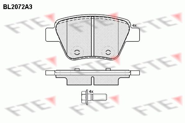 FTE BL2072A3: Piduriklotsid
