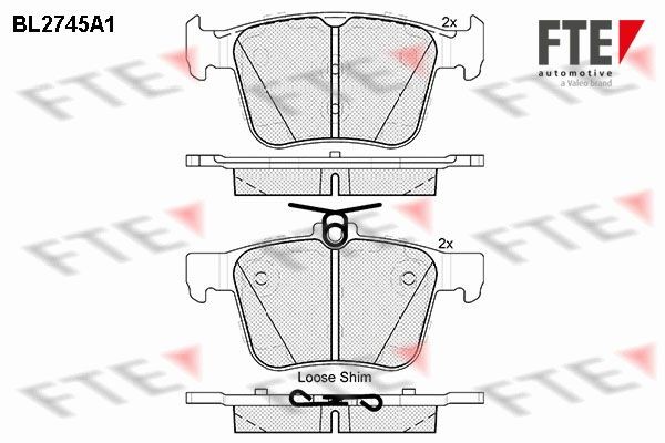 FTE BL2745A1: Piduriklotsid