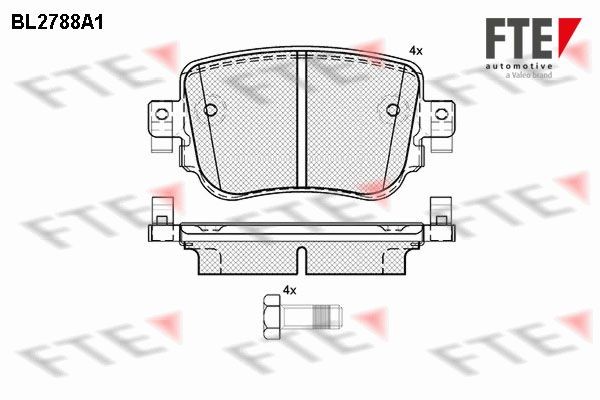 FTE BL2788A1: Piduriklotsid