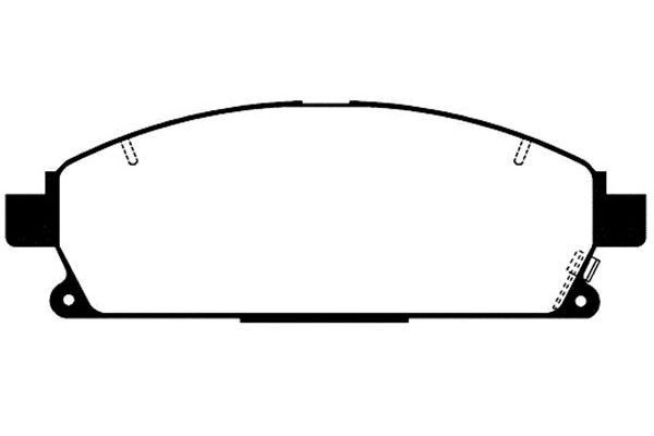 KAVO PARTS BP-6559: Piduriklotsid
