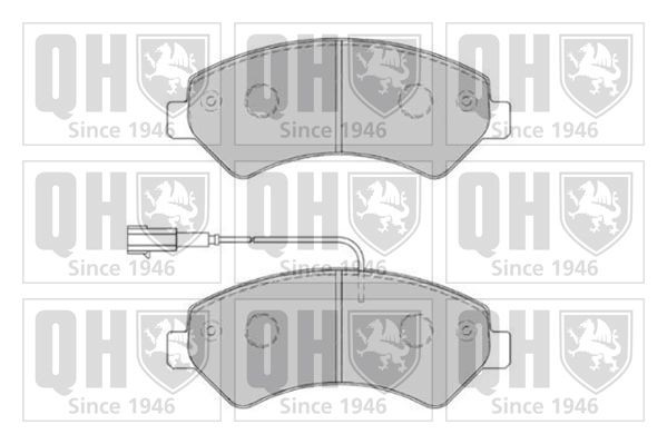 QUINTON HAZELL BP1829: Piduriklotsid