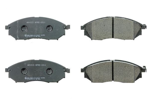 AISIN BPRE-1011: Stabdžių kaladėlės Premium ADVICS by AISIN