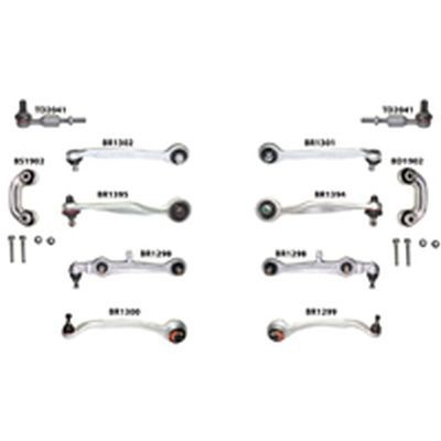 BIRTH BRAUDI/2: Kit de réparation, suspension de roue Essieu avant, supérieur, inférieur