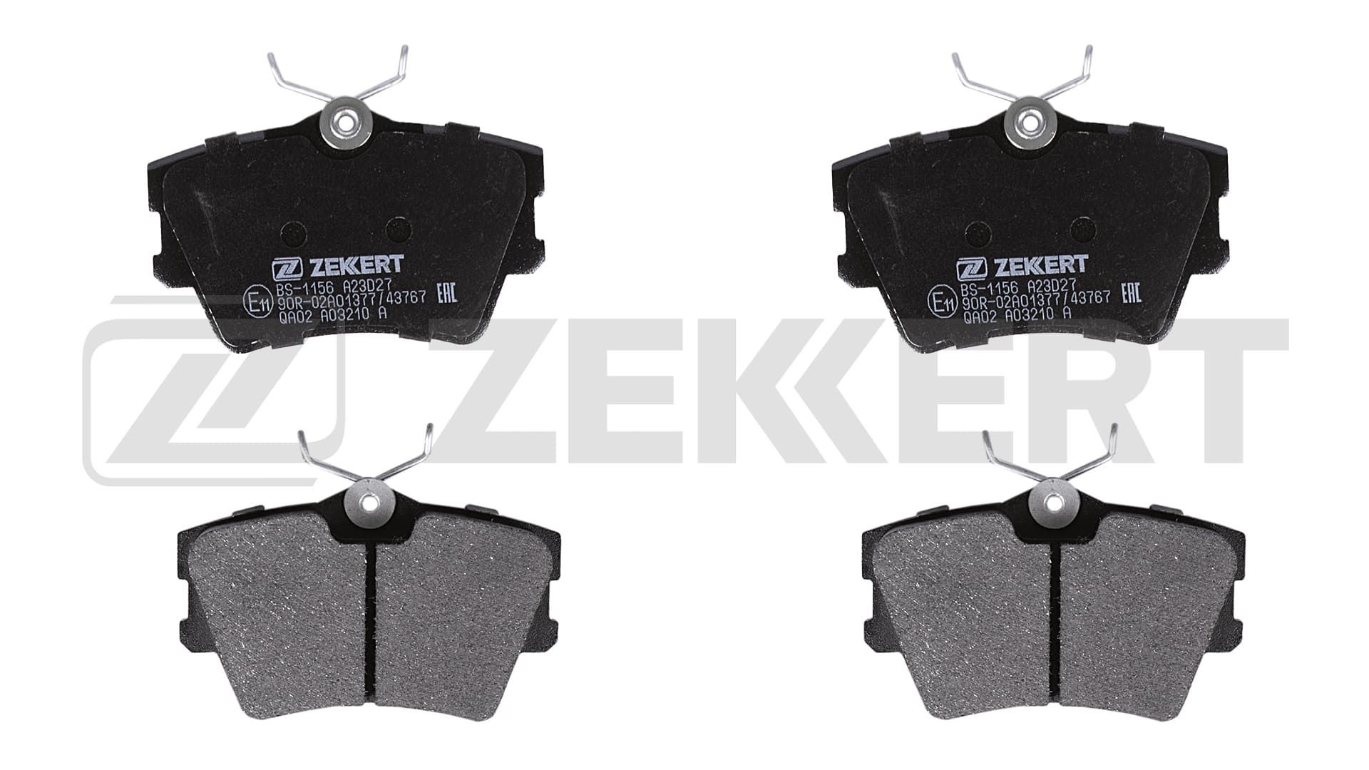 ZEKKERT BS-1156: Piduriklotsid Tagasild