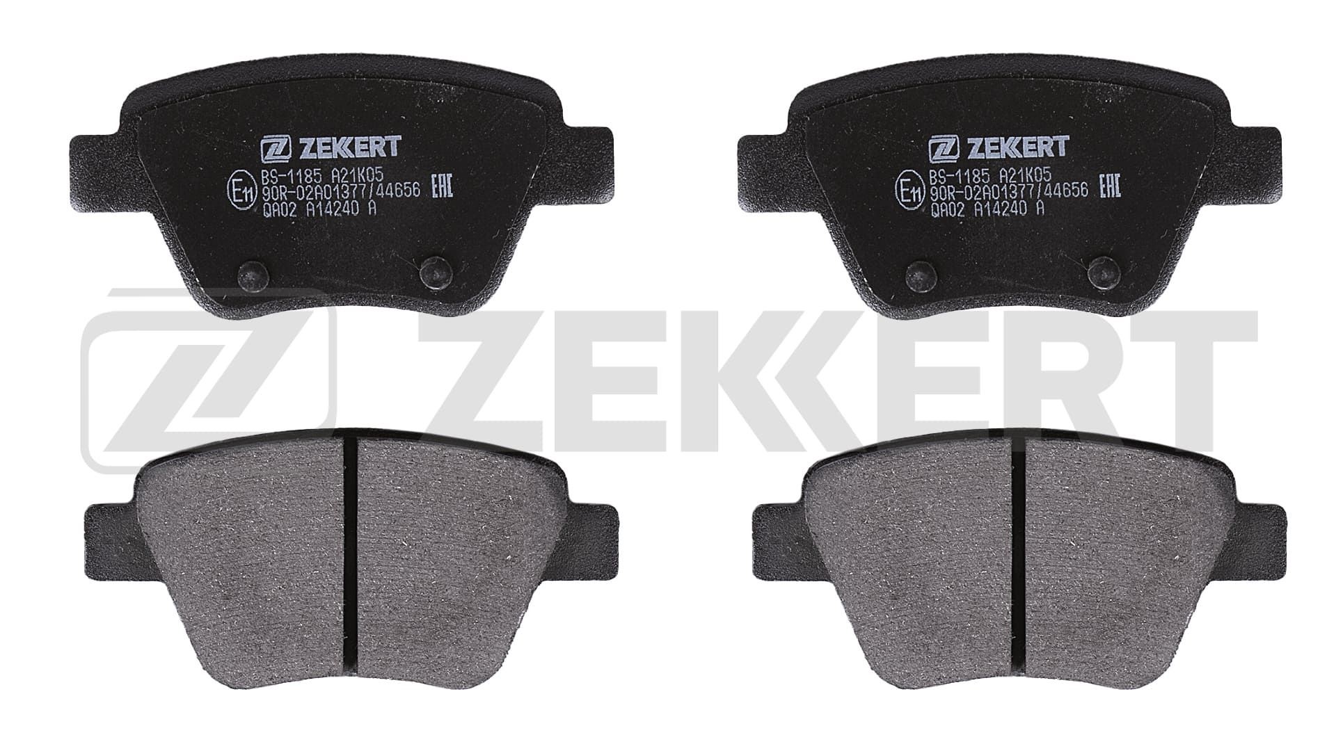 ZEKKERT BS-1185: Piduriklotsid Esisild, Tagasild