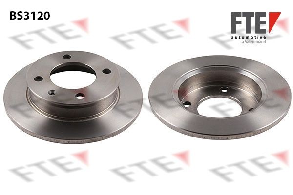 FTE BS3120: Stabdžių diskas Ø: 221mm, visiškai, Ø: 221mm