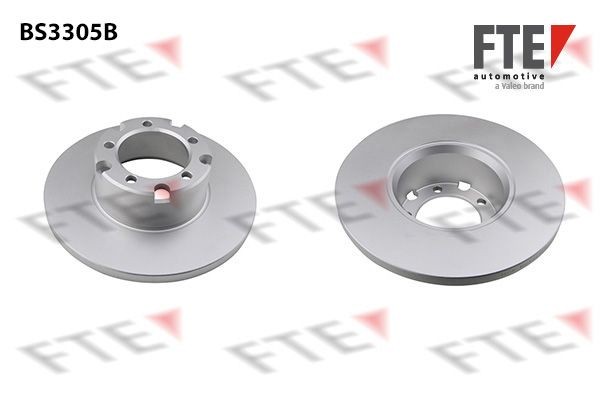FTE BS3305B: Piduriketas Ø: 280mm, täis, Ø: 280mm, kaetud