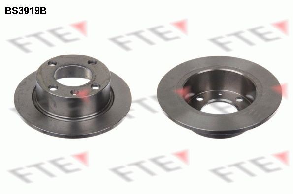 FTE BS3919B: Piduriketas Ø: 224mm, täis, Ø: 224mm, kaetud