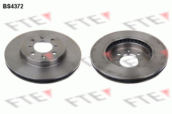 FTE BS4372: Спирачен диск Ø: 262mm, с вътрешно вентилиране, Ø: 262mm