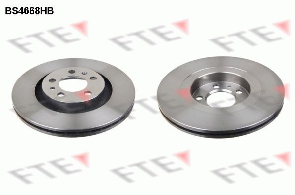 FTE BS4668HB: Disc de frână Ř: 280mm, ventilat interior, Ř: 280mm, acoperit (cu un strat protector)