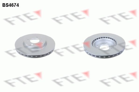 FTE BS4674: Piduriketas Ø: 257mm, sisemine õhutus, Ø: 257mm