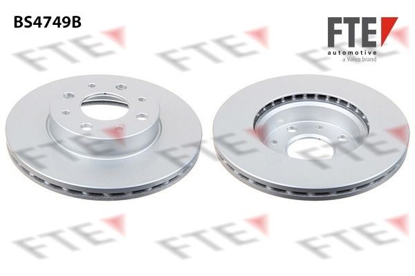 FTE BS4749B: Piduriketas Ø: 240mm, sisemine õhutus, Ø: 240mm, kaetud