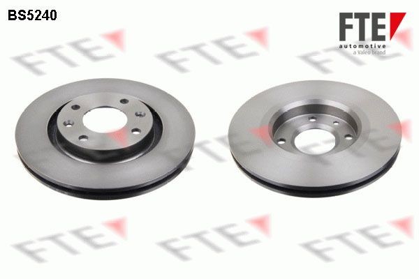 FTE BS5240: Bremseskive Ø: 266mm, indvendigt ventileret, Ø: 266mm