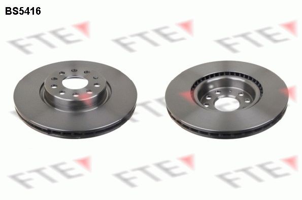FTE BS5416: Piduriketas Ø: 312mm, sisemine õhutus, Ø: 312mm