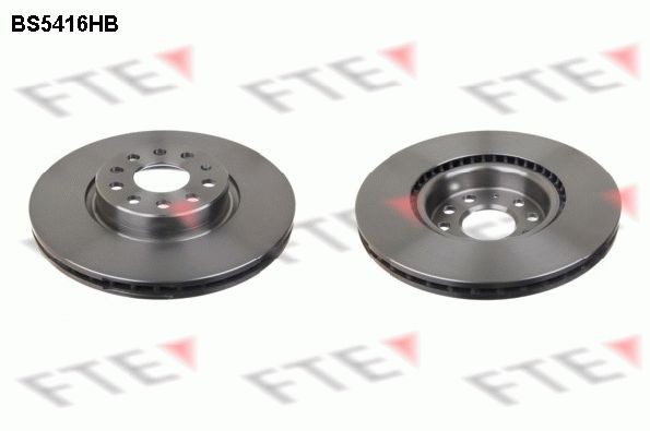 FTE BS5416HB: Piduriketas Ø: 312mm, sisemine õhutus, Ø: 312mm, kaetud