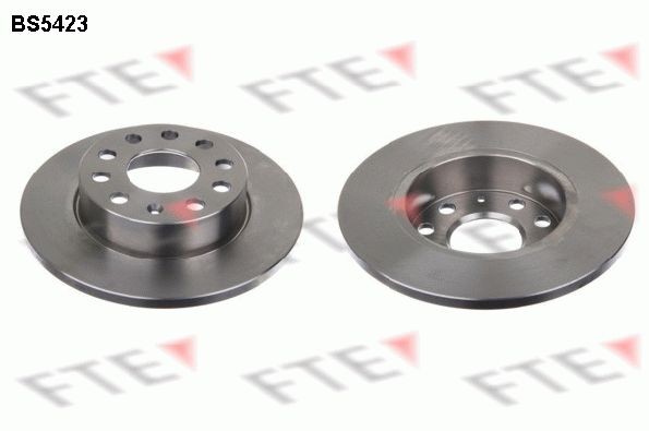 FTE BS5423: Stabdžių diskas Ø: 256mm, visiškai, Ø: 256mm