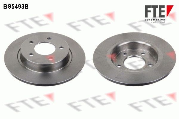 FTE BS5493B: Δισκόπλακα Ø: 280mm, πλήρες, Ø: 280mm, με επίστρωση