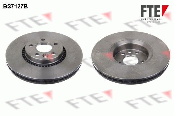 FTE BS7127B: Piduriketas Ø: 316mm, sisemine õhutus, Ø: 316mm, kaetud
