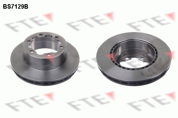 FTE BS7129B: Stabdžių diskas Ø: 303mm, vidinis ventiliavimas, Ø: 303mm, padengta