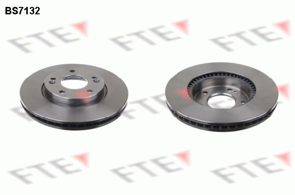 FTE BS7132: Tarcza hamulcowa Ø: 280[mm], z wentylacją wewnętrzną, Ø: 280[mm]