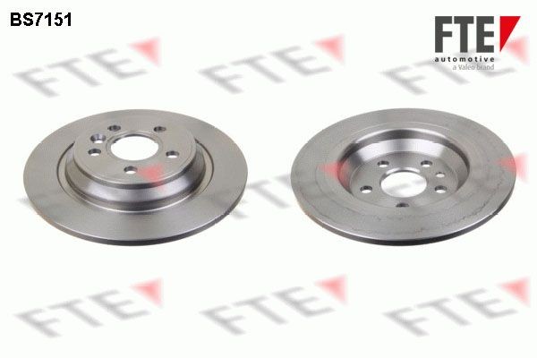 FTE BS7151: Piduriketas Ø: 302mm, täis, Ø: 302mm