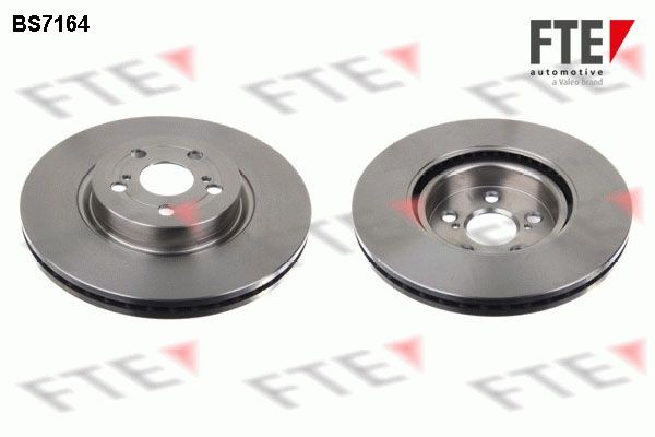FTE BS7164: Piduriketas Ø: 295mm, sisemine õhutus, Ø: 295mm