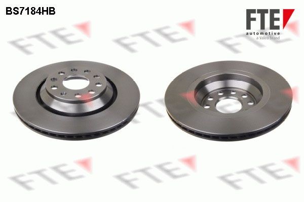 FTE BS7184HB: Piduriketas Ø: 310mm, sisemine õhutus, Ø: 310mm, kaetud