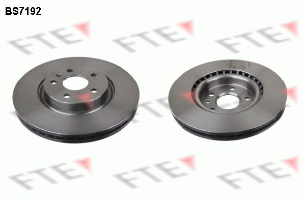 FTE BS7192: Piduriketas Ø: 337mm, sisemine õhutus, Ø: 337mm