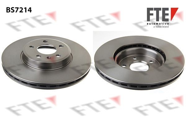 FTE BS7214: Piduriketas Ø: 314mm, sisemine õhutus, Ø: 314mm