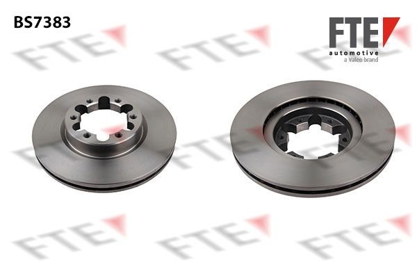 FTE BS7383: Piduriketas Ø: 290mm, sisemine õhutus, Ø: 290mm