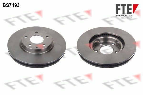 FTE BS7493: Piduriketas Ø: 297mm, sisemine õhutus, Ø: 297mm