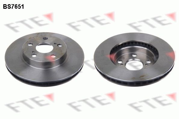 FTE BS7651: Piduriketas Ø: 255mm, sisemine õhutus, Ø: 255mm