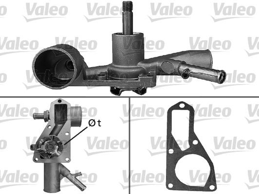VALEO 506272: Bomba de água sem tampa