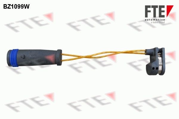 FTE BZ1099W: Hoiatuskontakt, piduriklotsi kulumine