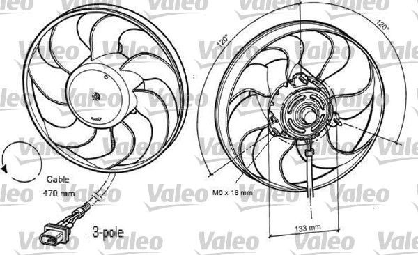 VALEO 541604: Piduriklotsid Esisild, ilma turvamutrikomplektita PREMIUMPACK