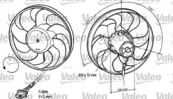 VALEO 541649: Piduriklotsid Esisild, ilma turvamutrikomplektita PREMIUMPACK