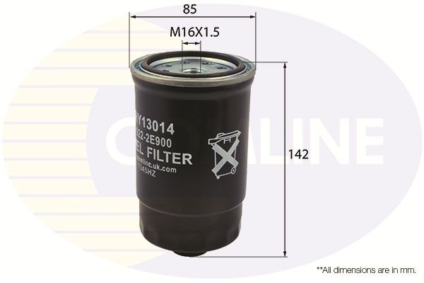 COMLINE CHY13014: Degvielas filtrs