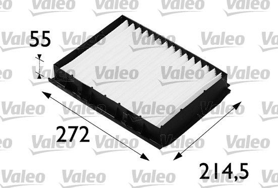 VALEO 698160: Filtrs, Salona telpas gaiss Daļiņu filtrs CLIMFILTER COMFORT