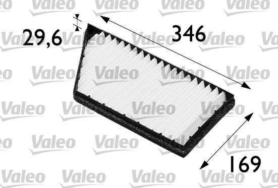VALEO 698488: Filter, salongiõhk Partikkelfilter CLIMFILTER COMFORT