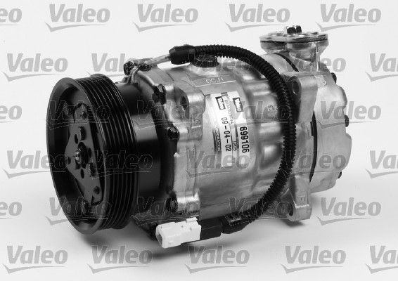 VALEO 699106: Kliimakompressor PAG-kompressoriõliga NEW ORIGINAL PART