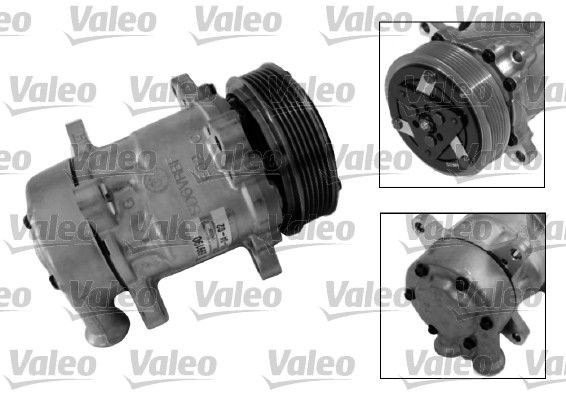 VALEO 699190: Kliimakompressor PAG-kompressoriõliga NEW ORIGINAL PART