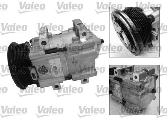 VALEO 699205: Kliimakompressor PAG-kompressoriõliga NEW ORIGINAL PART